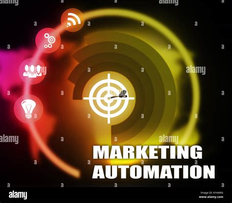 Marketing Automation Concept Stock Photo Alamy