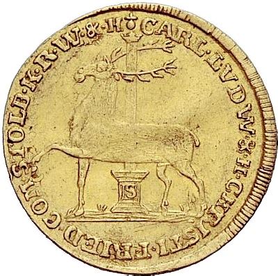 Ducat Charles Louis And Henry Christian Frederick Condado De