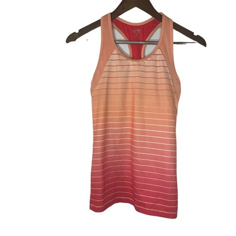 C9 By Champion Tops C9 By Champion Womens Striped Ombre Athletic