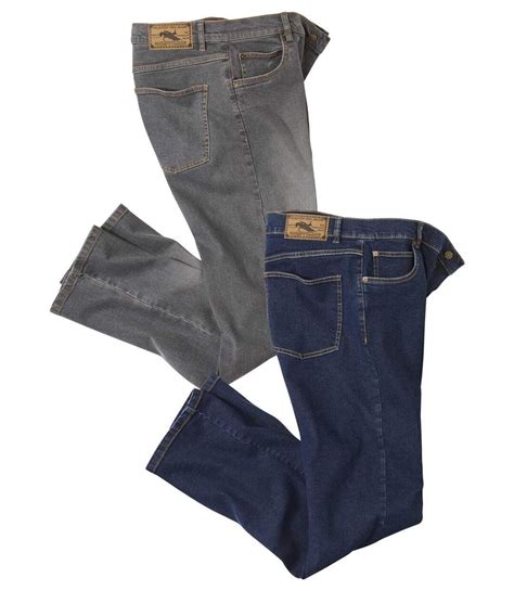 Set Van 2 Regular Stretch Jeans Atlas For Men