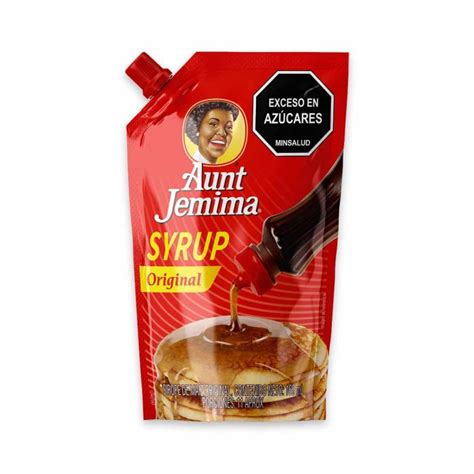 Syrup Aunt Jemima Original Nacional Doypack X 160ml La Vaquita