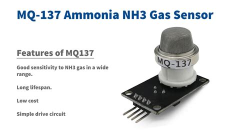 Mq Ammonia Nh Gas Sensor Module