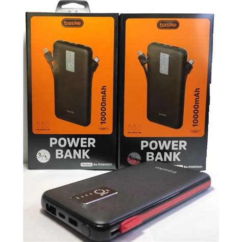 Power Bank Basike Mah Pow Shopee Brasil