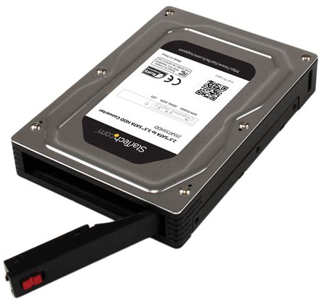 ST 25SAT35HDD: 2.5" to 3.5" SATA HDD Adapter Enclosure at reichelt ...