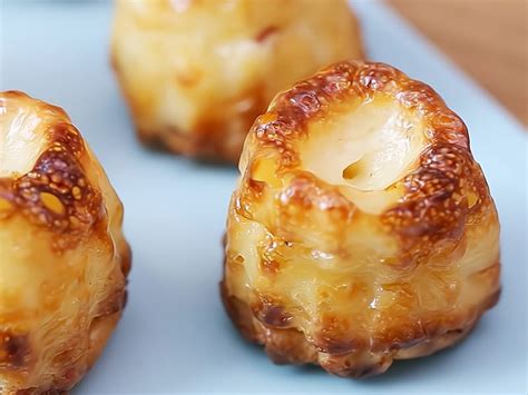 Mini cannelés chèvre miel au Thermomix Cookomix