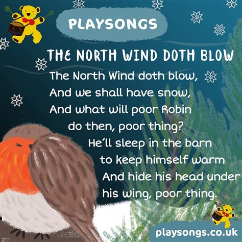 The North Wind Doth Blow Winter Lullaby