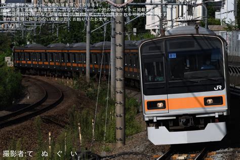 【jr東】209系トタ81編成とトタ82編成が拝島へ回送 2nd Train鉄道ニュース