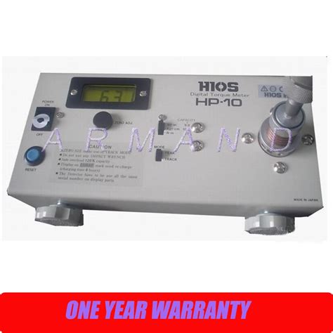 High Quality Torque Meter HIOS HP 10 Digital Torque Meter Tester In