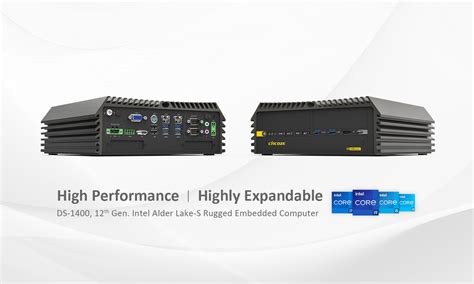 High Performance PCIe Expandable DS Series Fanless PC Rugged