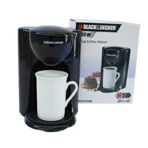 Lengkapedia Jual Coffee Maker Alat Pembuat Kopi Mesin 1 Cup Black