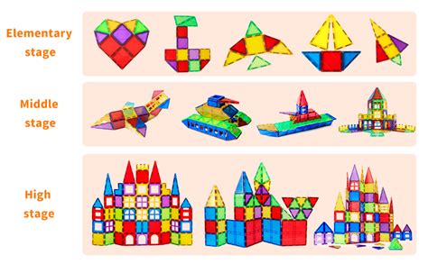 Magblock Magnetic Tiles Kids Toys 120pcs 3d Magnets Building Blocks