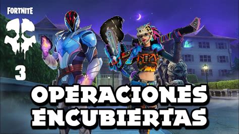 Operaciones encubiertas diálogos parte 3 Fortnite YouTube