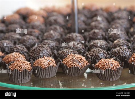 Brigadeiro Doce Chocolate Candy Stock Photo Alamy