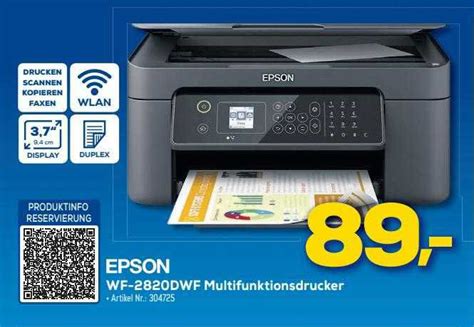 Epson Wf Dwf Multifunktionsdrucker Angebot Bei Berlet Prospekte De