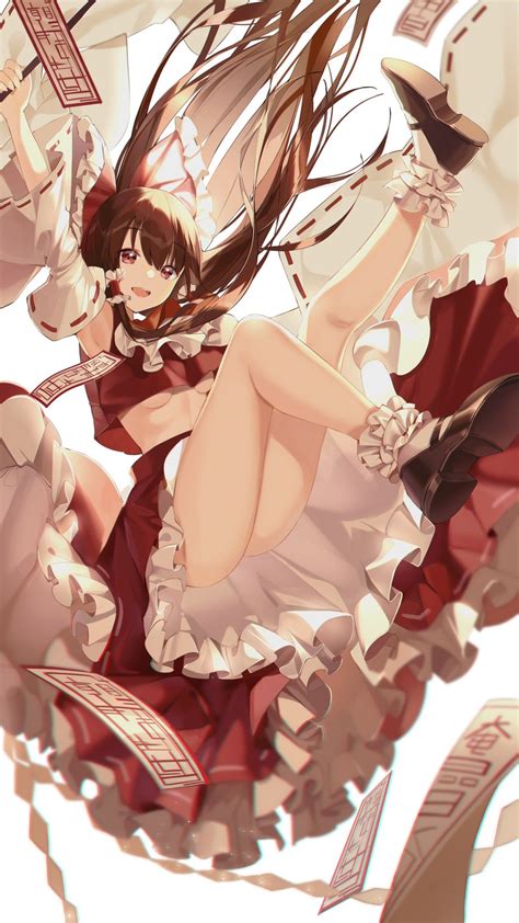 Hakurei Reimu Touhou Drawn By Buri Retty Danbooru