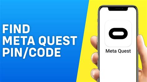 How To Find Meta Quest Pin On Phone 2024 Find Oculus Code IPhone