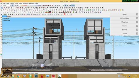 Vray For Sketchup Making Of 4x4 House Tadao Ando Part 1 Lighting