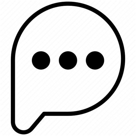 Chat Communication Message Chatting Conversation Bubble Talk Icon