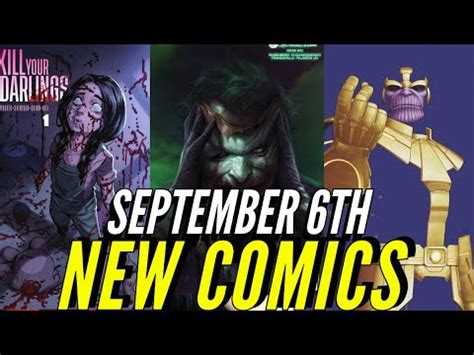 NEW COMIC BOOKS RELEASING SEPTEMBER 6TH 2023 MARVEL COMICS DC COMICS