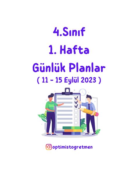 S N F Hafta G Nl K Planlar Ve S N F Defteri Ders Leni Plan