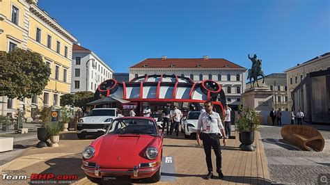 Porsche Builds Giant Shaped Walk Through Sculpture At The Iaa