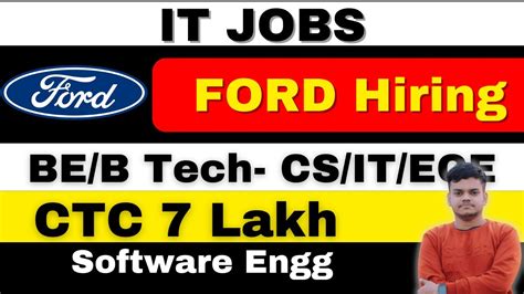 Ford Hiring Freshers For A 6 8 Lakhs Salary In Mumbai Software