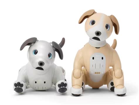 Sony Releases Aibo Kinako Edition Robotic Dog In Two Tone Light Brown