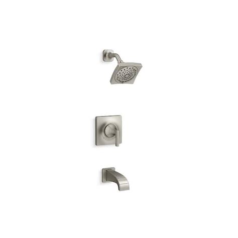 Reviews For Kohler Katun 1 Handle 3 Spray Tub And Shower Faucet In Brushed Nickel Valve