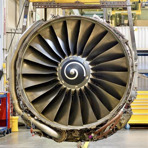 Iae V2500 Engine On Airbus A319320 At San Francisco Airport