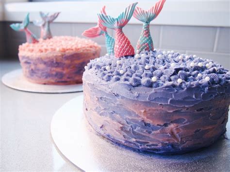 Easy Mermaid Birthday Cake Yellow Dandy