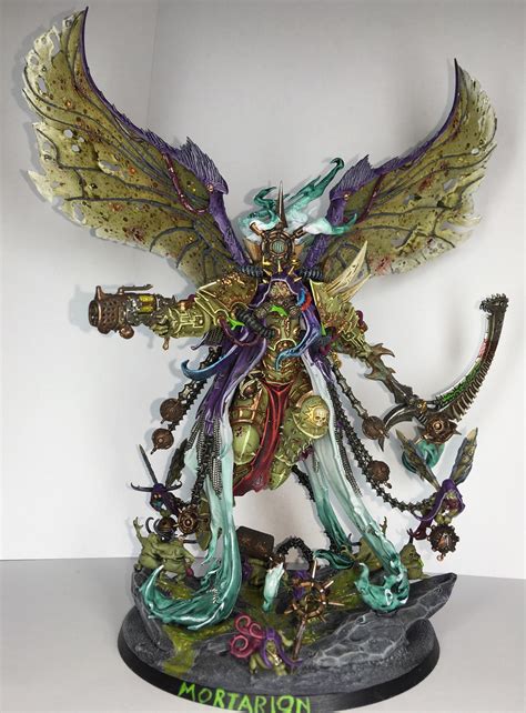 Finally Finished My Mortarion Warhammer40k