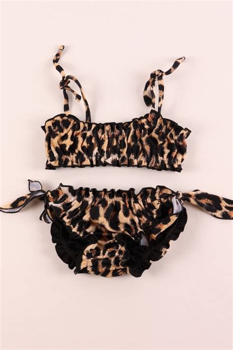 Katia Bony Leo Kız Çocuk Bikini Takım Leopard Fiyatı Yorumları Trendyol