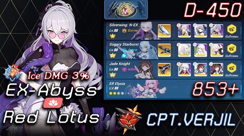 Honkai Impact 3 EX Abyss Red Lotus Husk Nihilus 853 Pts D 450