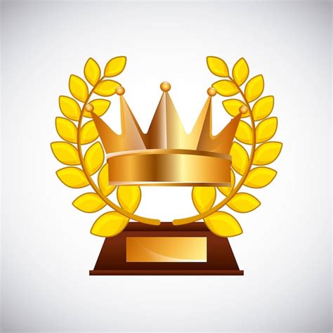 Premium Vector | Trophy award design