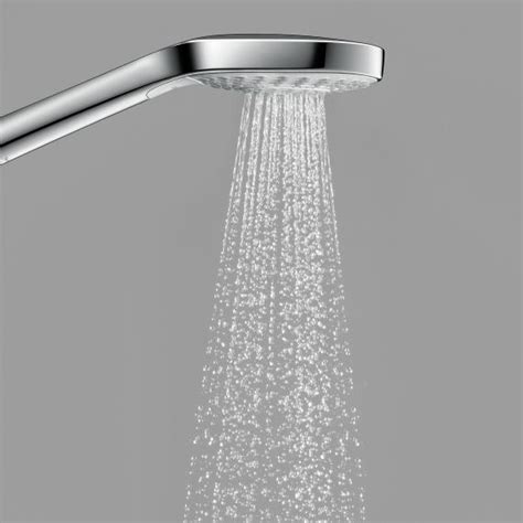 Hansgrohe Croma Select E Hand Shower 3 Spray Modes Chrome Matt White