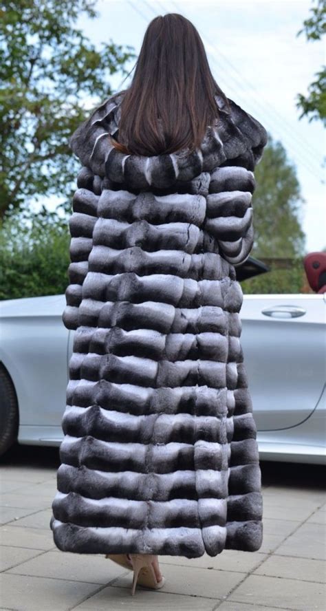 Chinchilla Fur Fur Coat Chinchilla Fur Coat