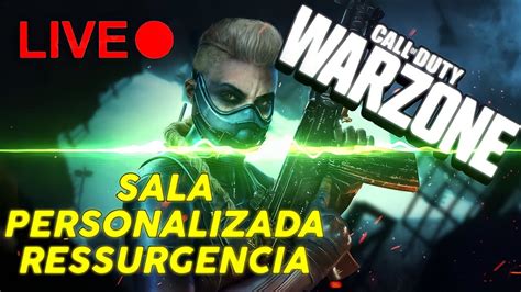 Call O Duty Warzone Sala Personalizada Ressurgencia Os Inscritos