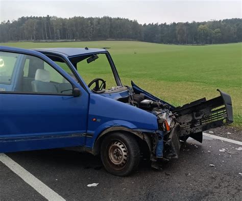 Tragiczny wypadek na DW 432 w Trzebani koło Leszna Nie żyje starszy