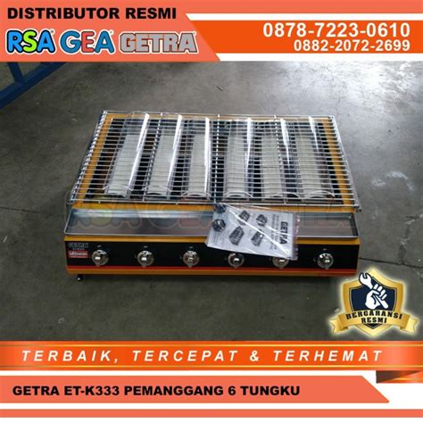 Jual Getra Et K Bbq Burner Tungku Besar Panggangan Sate Sosis