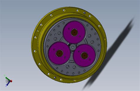 机器人专用rv减速器设计【三维sw8张cad图纸说明书】 1228861solidworks模型图纸下载 懒石网