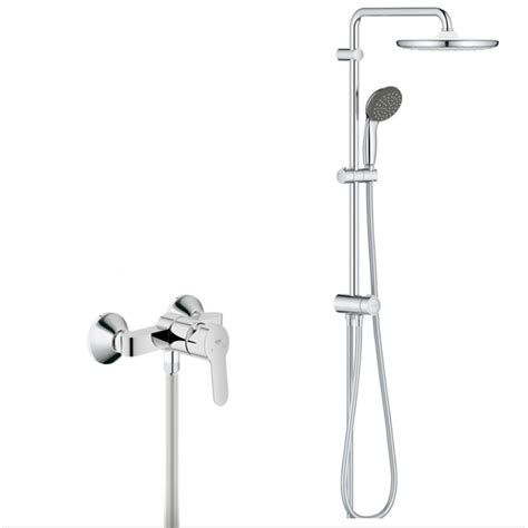 Grohe Vitalio Start System 250 Colonne De Douche Mitigeur