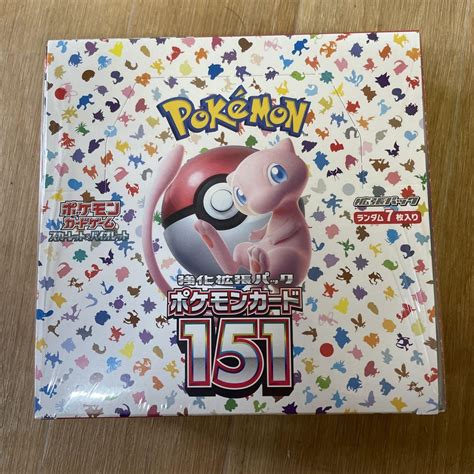 ポケモンカード 強化拡張パック 151 1box 新品未使用（シュリンク付き） 全品送料無料中