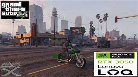 Lenovo Loq Gaming Test Grand Theft Auto V Gameplay I Hx Rtx