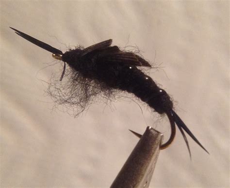 Kaufmanns Black Stonefly Nymph Size 8 150 Glenbow Flyfishing