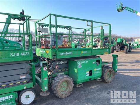 Skyjack Sj Rt X Dual Fuel Scissor Lift In Sun Prairie