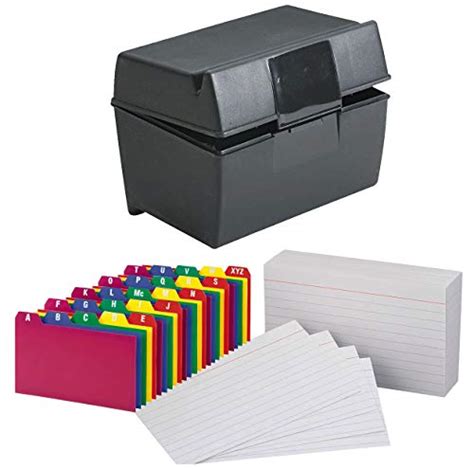 Index-Card Holders Help Keep Things Neat And Organized