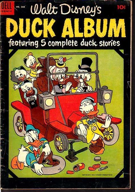 Walt Disney S Duck Album Dell Four Color Comics Vg