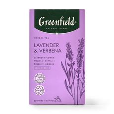 Чай травяной Lavender&Verbena Greenfield в пирамидках, 20 шт. — купить ...