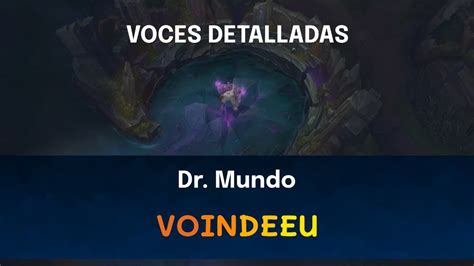 Espa Ol Europeo Dr Mundo Voindeeu Voces E Interacciones