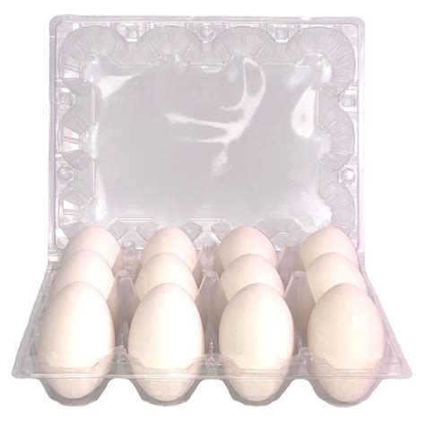 Plastic 12 Cell Vintage Egg Carton – EggCartons.Com